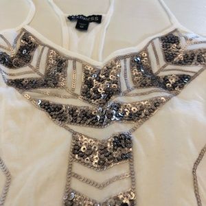 Express tank top sparkles